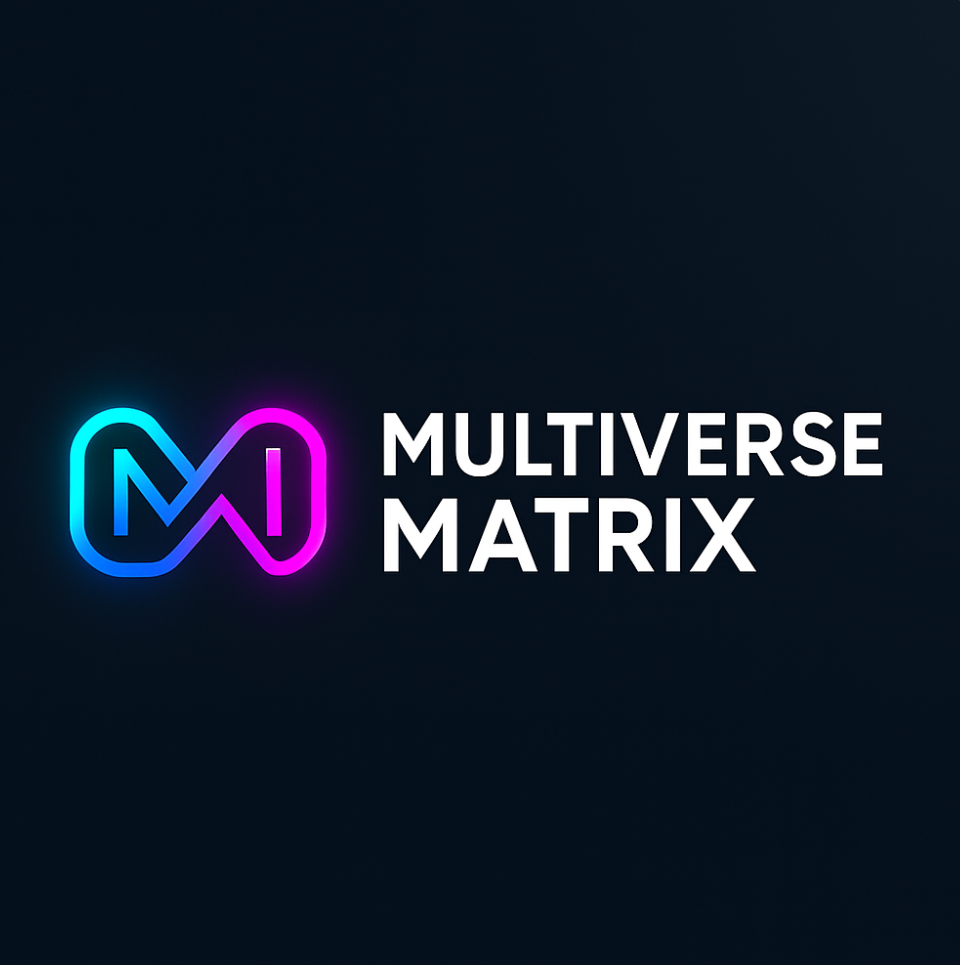 Ilustração do conceito Multiverse Coin